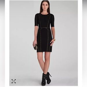 Women’s‎ BCBGMAXAZRIA black ISADORA dress XS